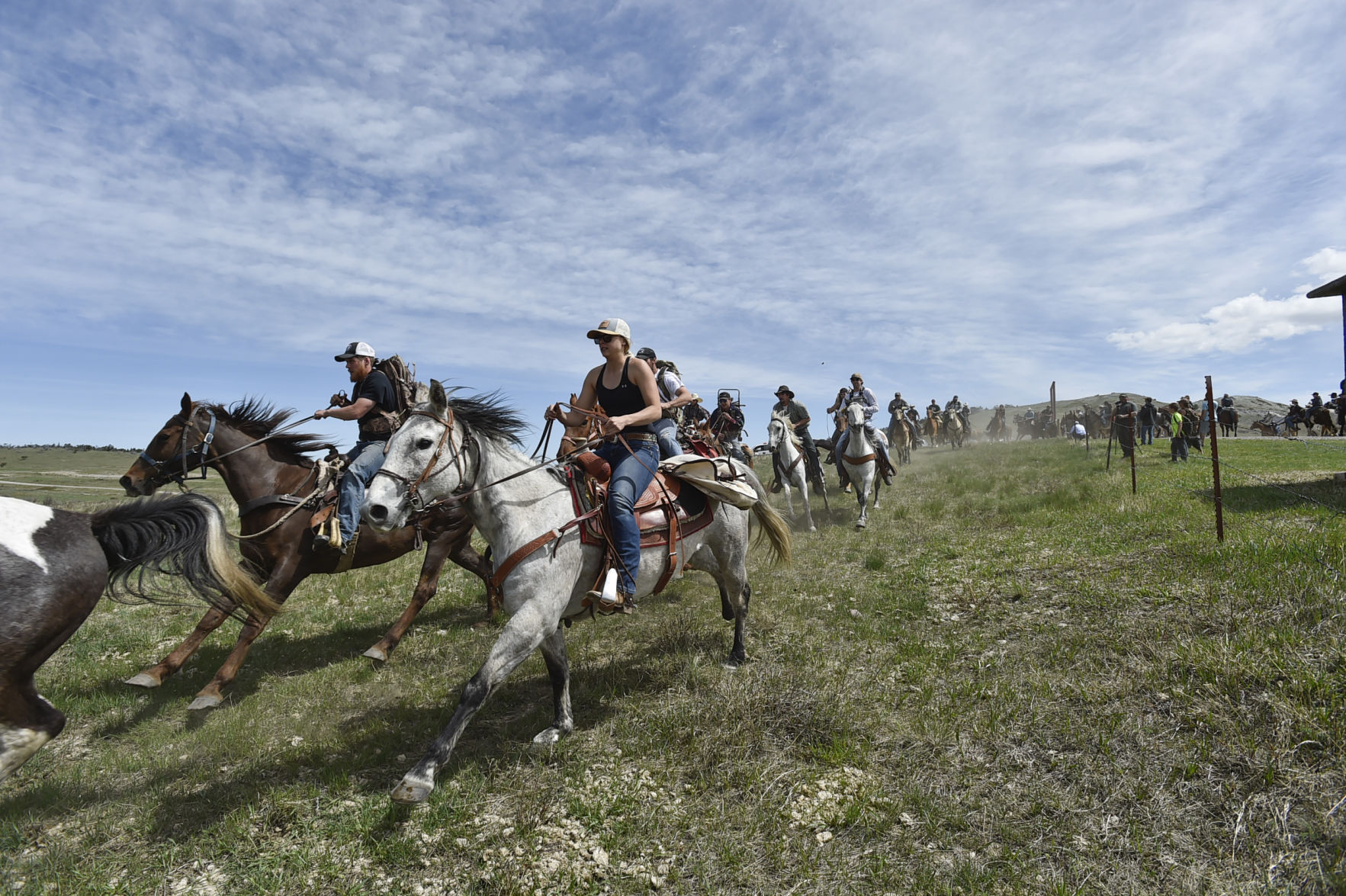 Riders on horseback